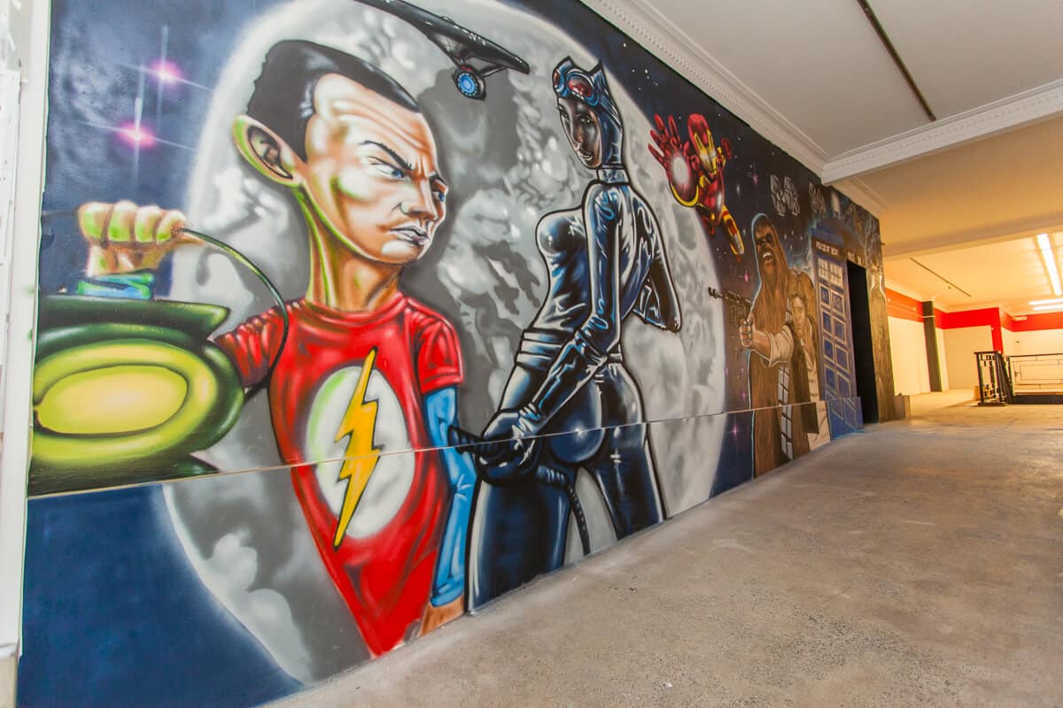 retail space artworks