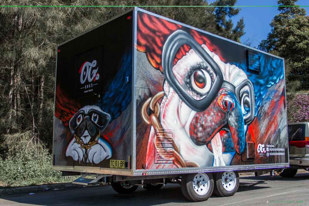 food truck street art