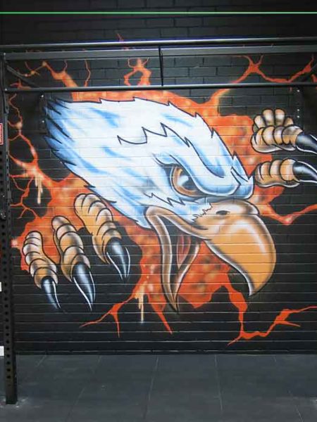 crossfit graffiti art