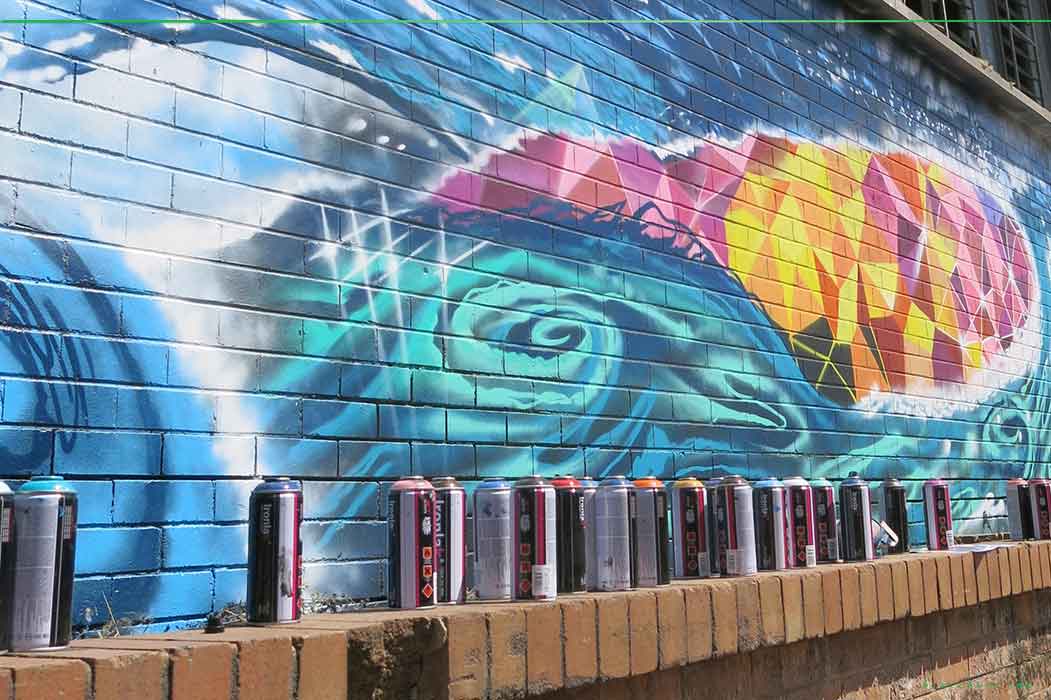 panthers graffiti art