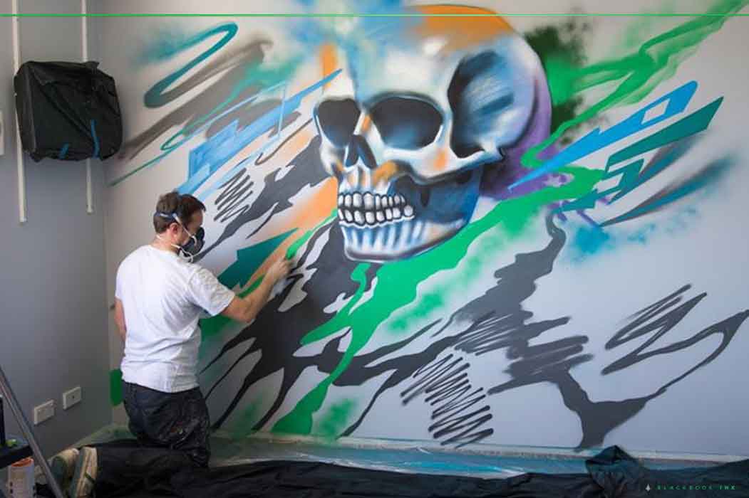 wall art kids bedroom mural