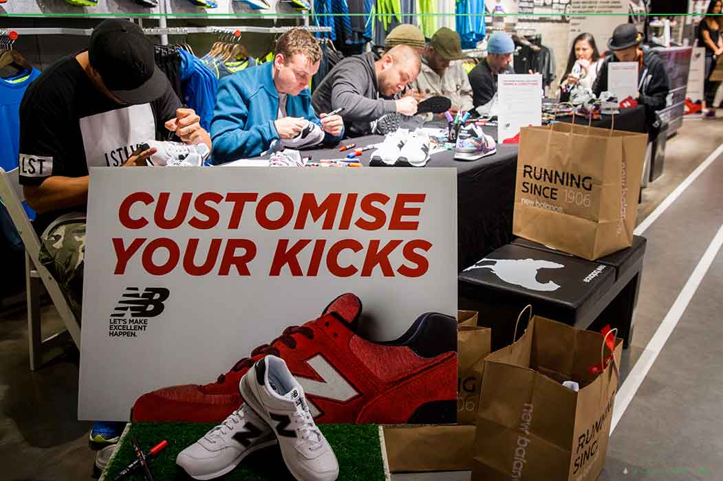 Brand promotion for New Balance