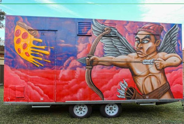 food truck artwork