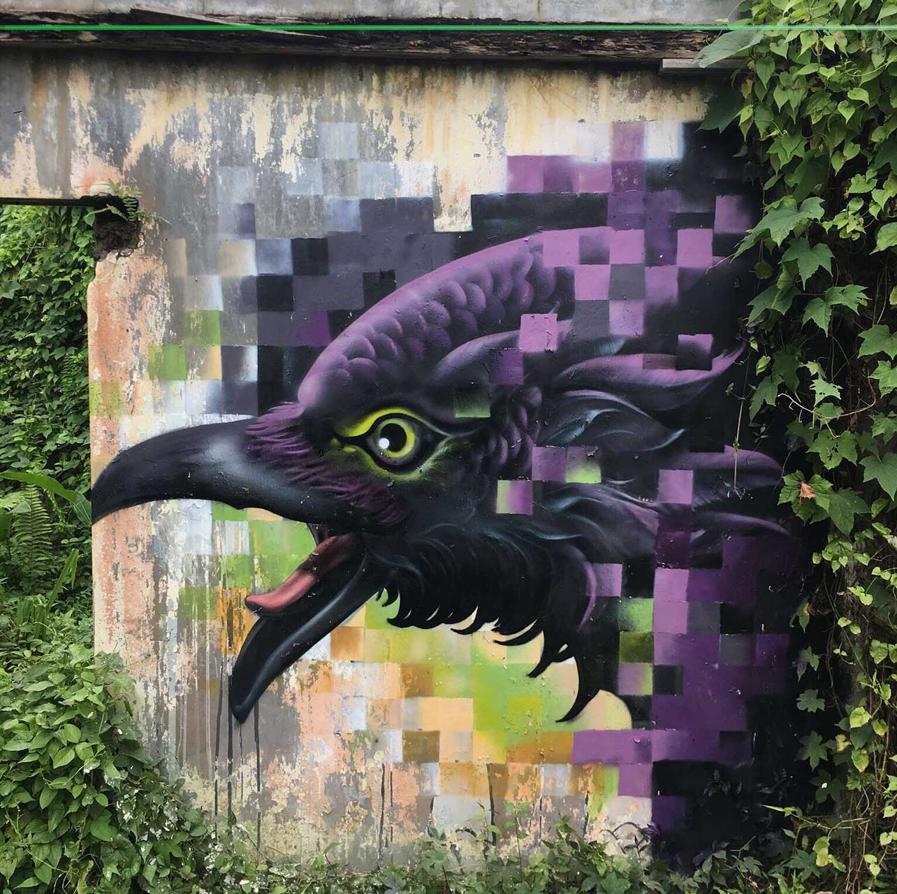 harvey jackson street art bird