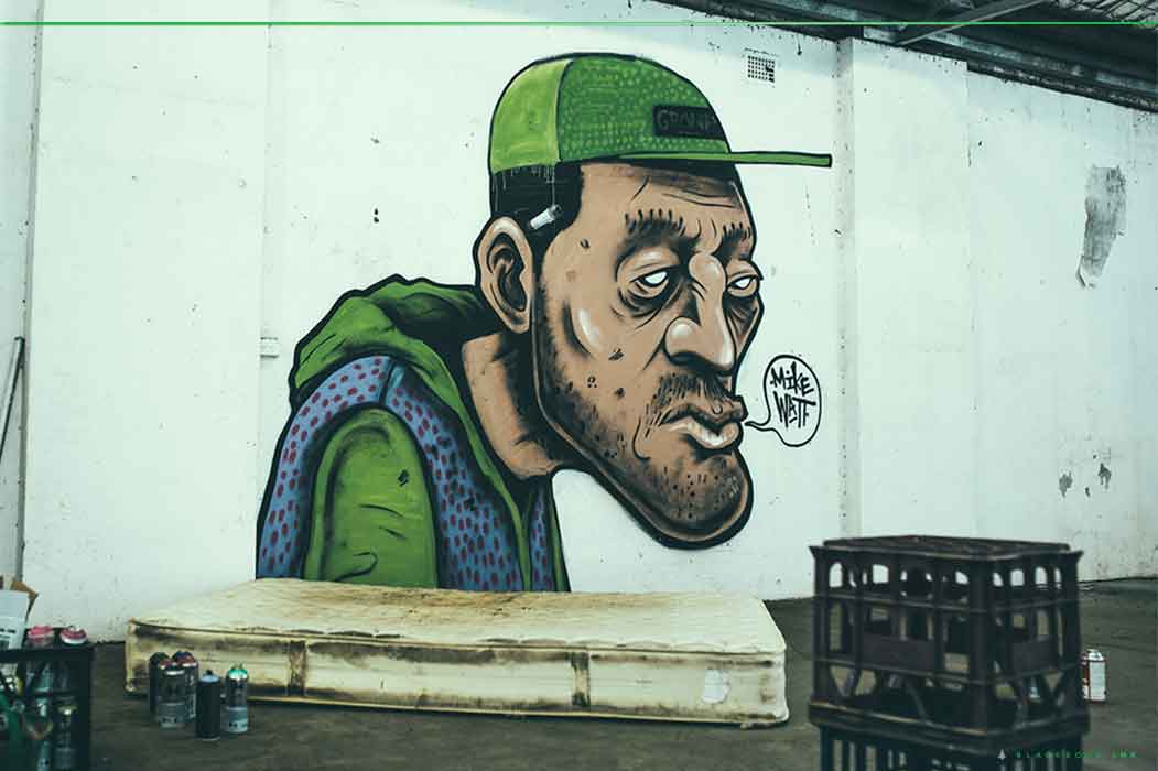 mike watt street artist