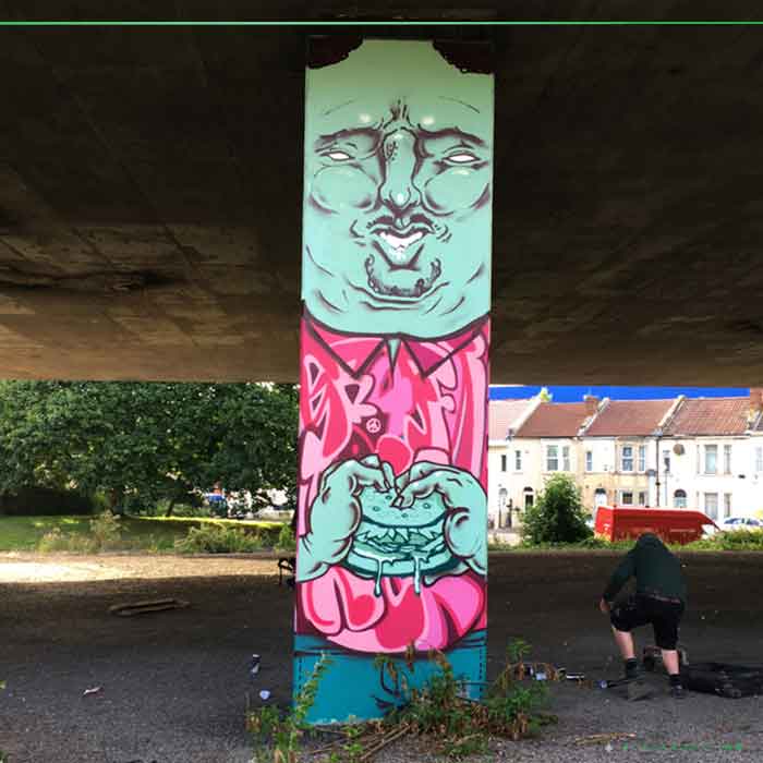 street artist mike watt