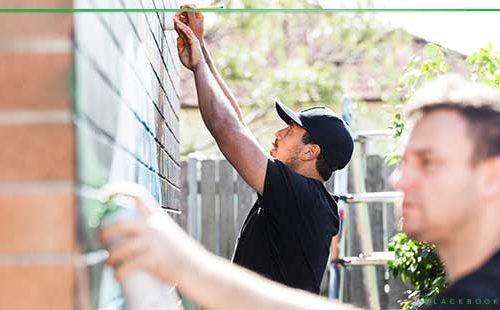 Sydney graffiti artists working