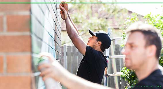 Sydney graffiti artists working