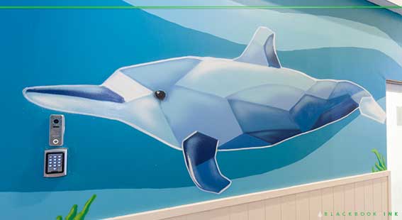 School wall murals Sydney