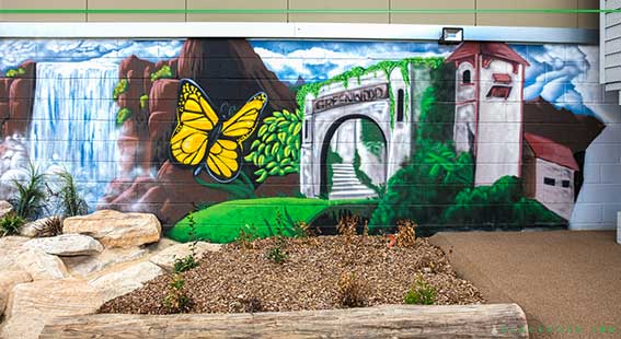 School Graffiti Art Sydney