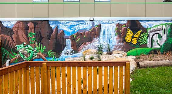 School Graffiti Murals Sydney