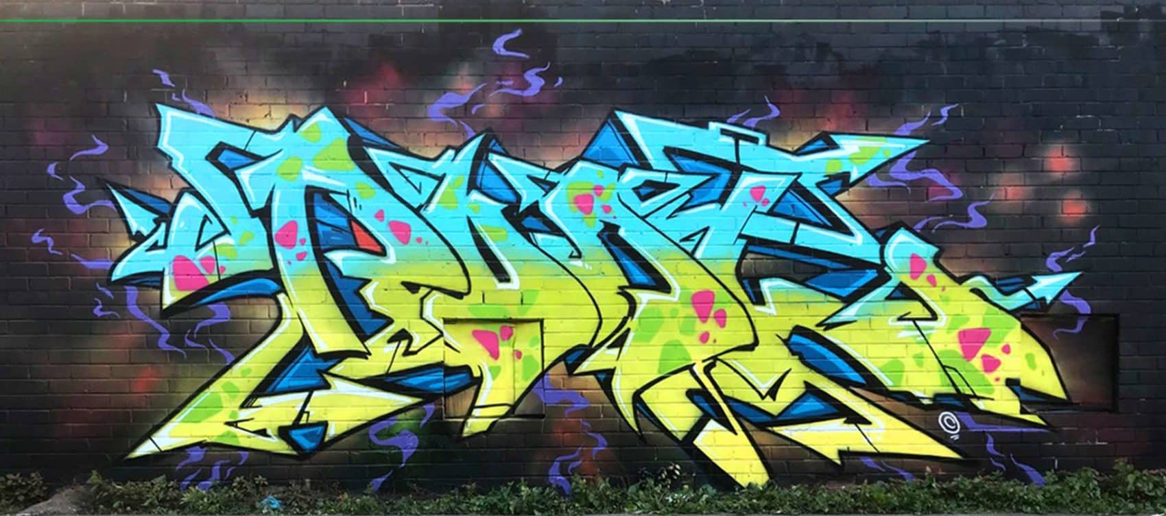 Graffiti artist Pudl from Sydney
