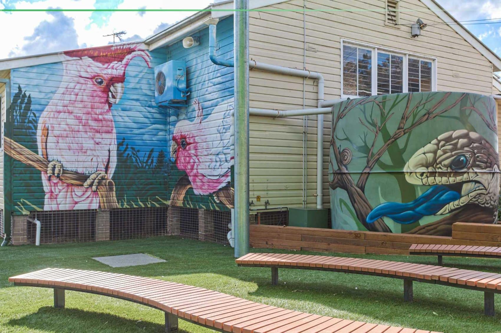 School mural Birrong