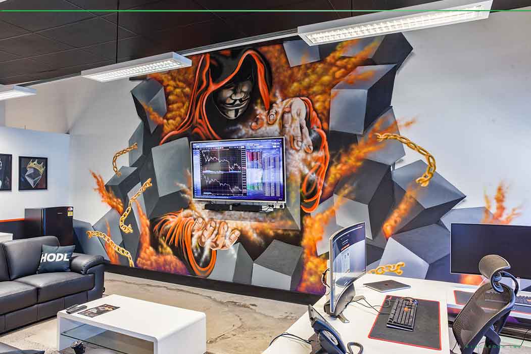 Custom graffiti mural by Sydney’s leading graffiti artists