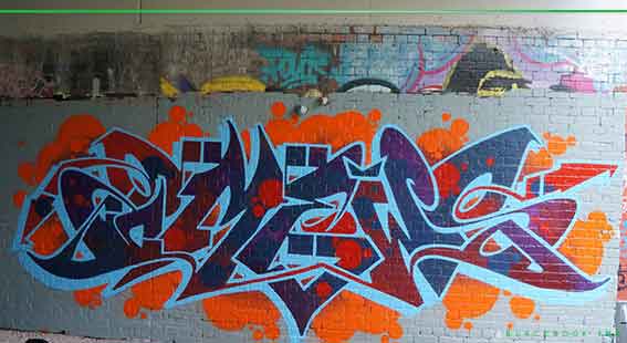graffiti artist Amuse from Sydney