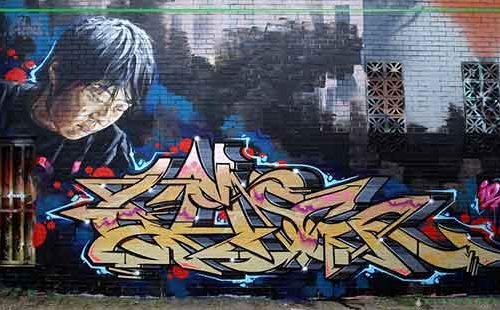 Graffiti Artist Ling from Melbourne