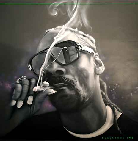 Snoop Dogg Painted by Dvate