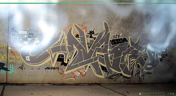 Dvate graffiti