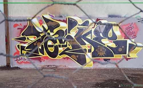 Taske MIA graffiti writer out of Newcastle NSW
