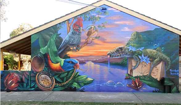 mural painter sydney