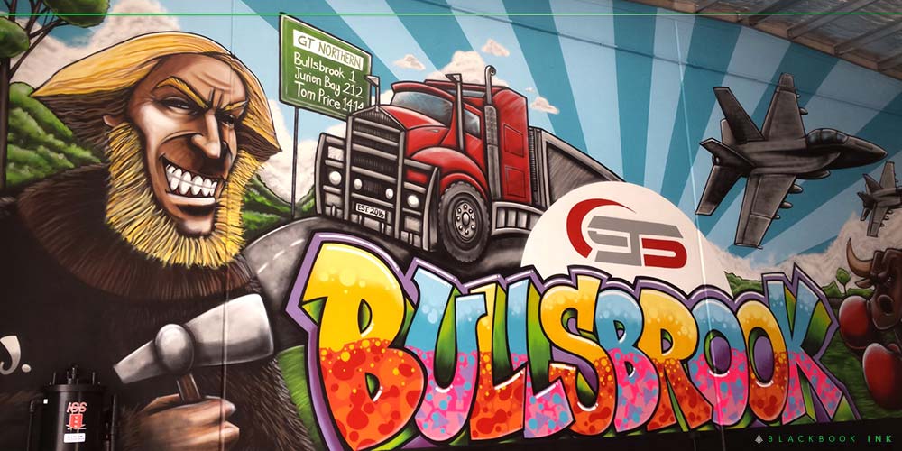 Bullsbrook commercial mural