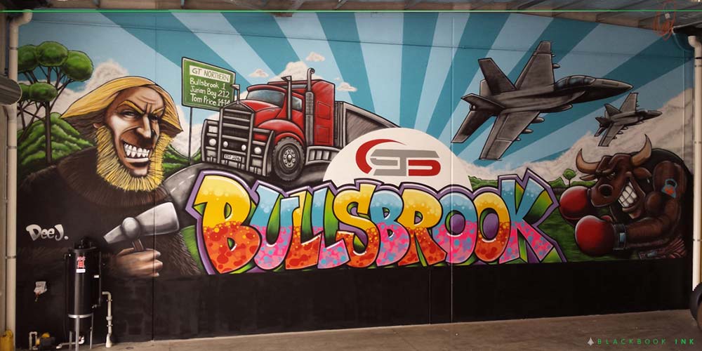 Bridgestone Bullsbrook Commercial Mural