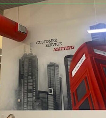 corporate mural for Star 21