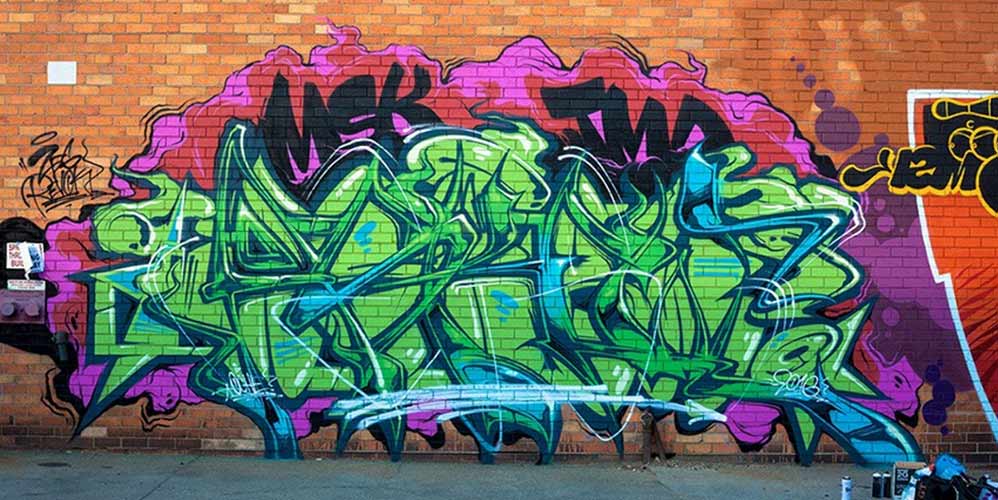 graffiti lettering by askew
