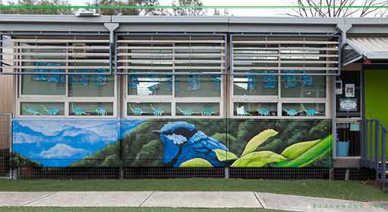 School Demountable Street Art