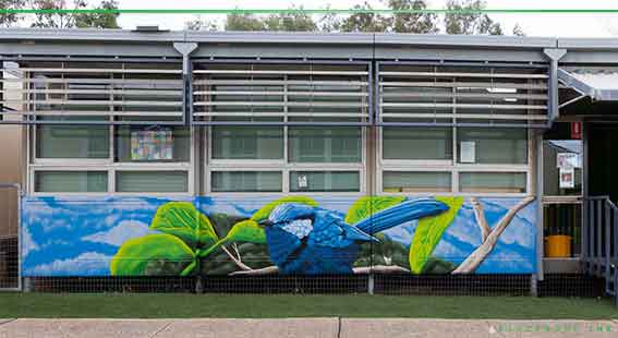 Birrong Public School demountable mural