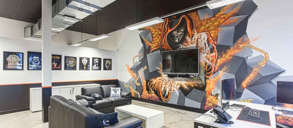 Graffiti Artist Sydney - BTC Alexandria office mural