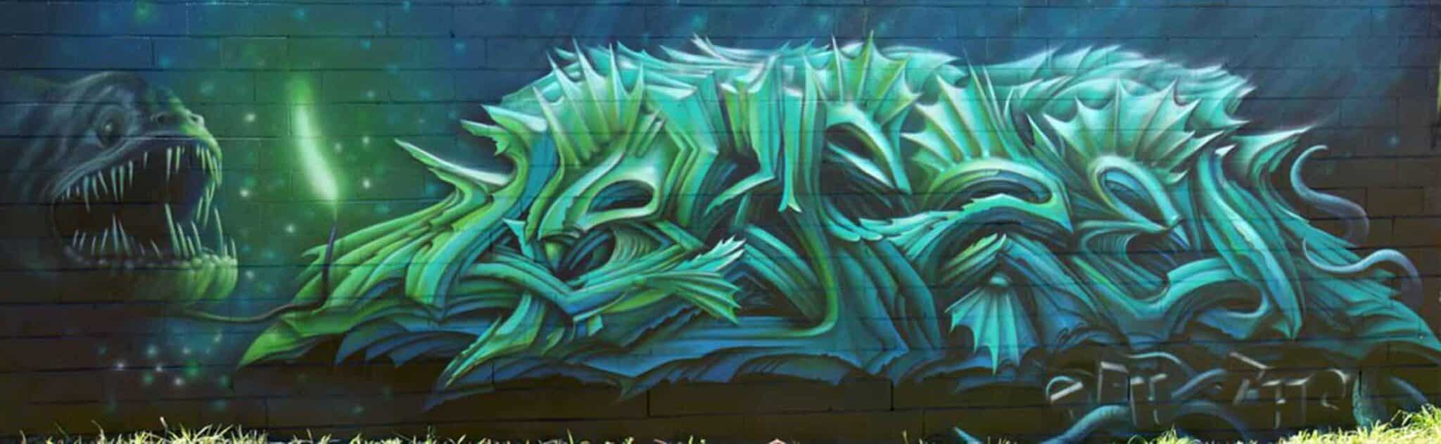 Brisbane graffiti artist gipse