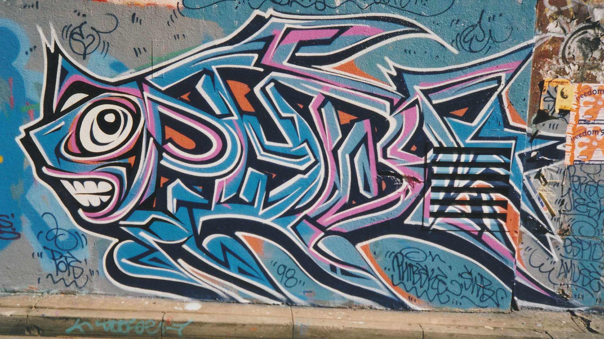 Phibs graffiti artist out of Sydney