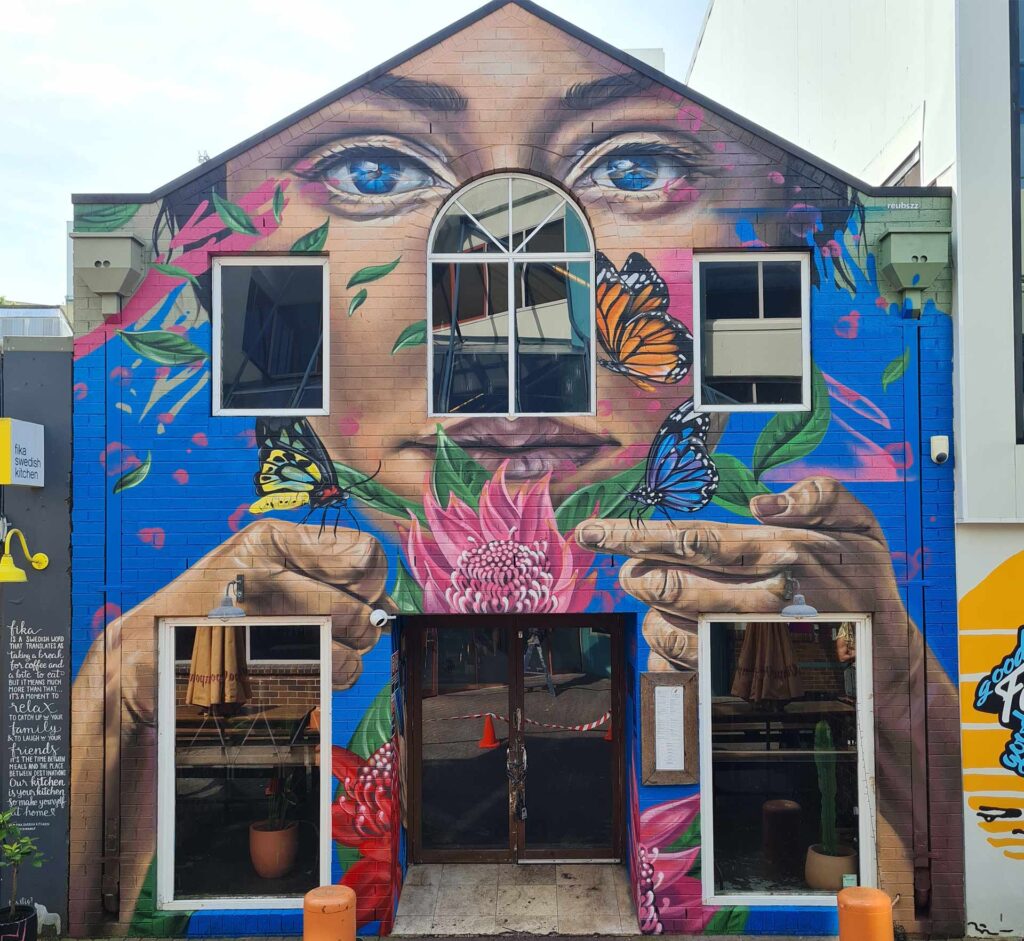 Sydney Mural Artist Reubszz