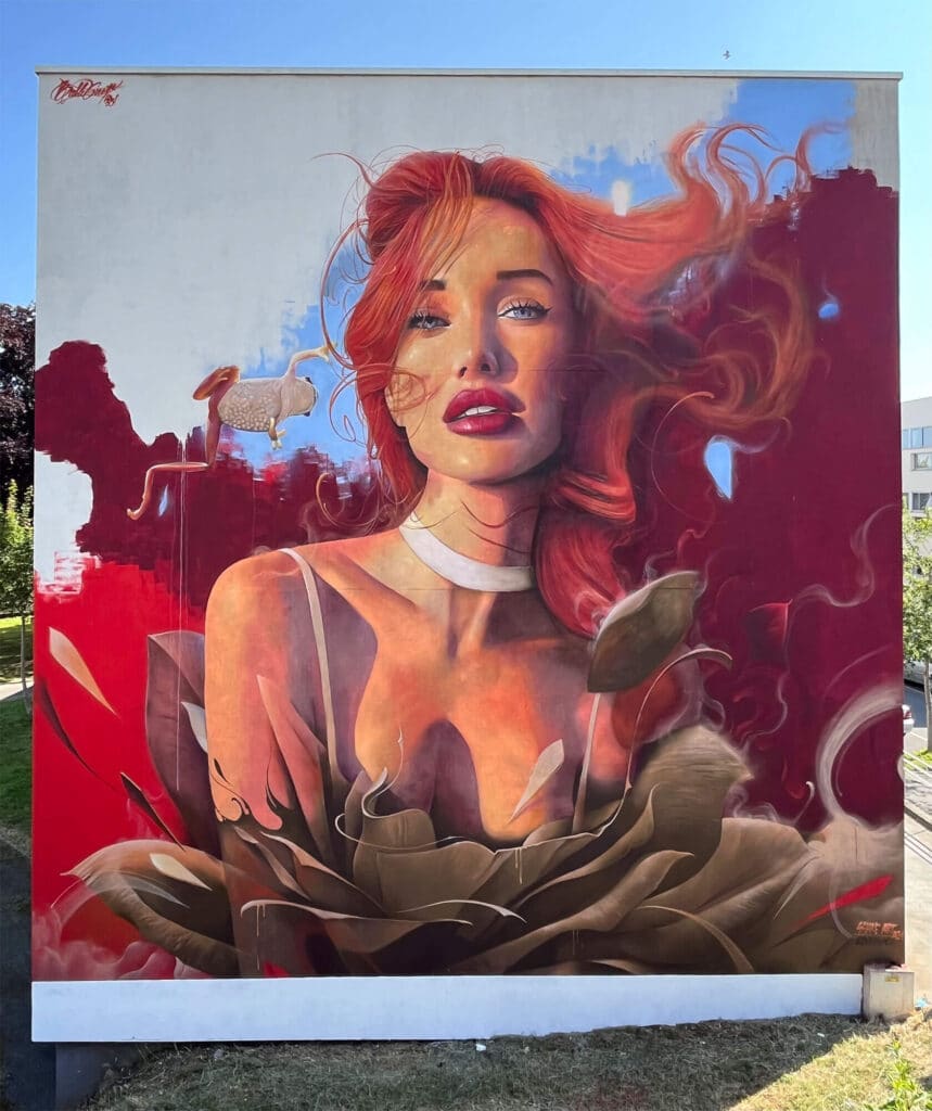 Large Scale Murals & Street Art by Bublegum