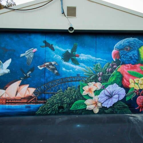 School Murals 7 School Murals Sydney painted at Fairvale Public School