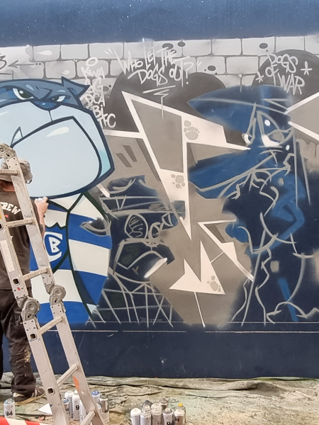 Alleyway Gallery Bankstown mural curated project