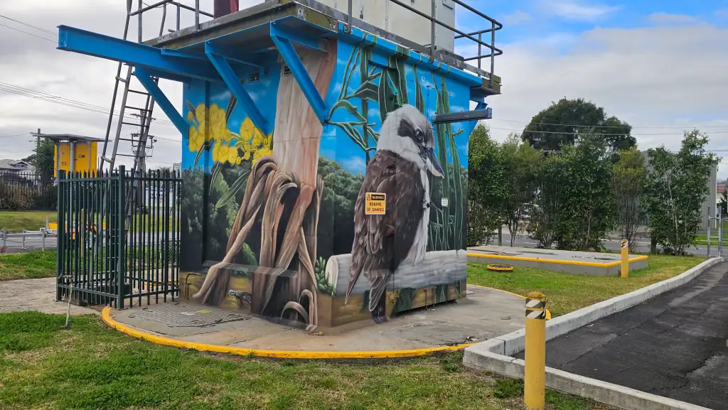 Camden Pump Station Mural, Camden NSW