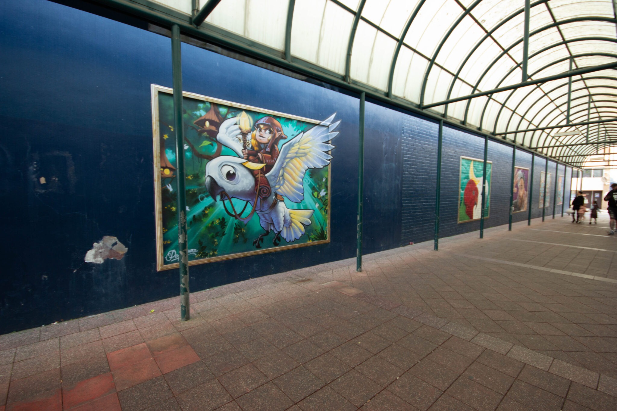Alleyway Gallery Bankstown public graffiti art project