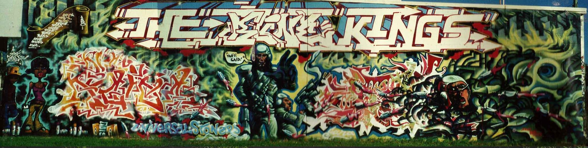 dcide and deo graffiti production in Brisbane around the 2000 mark