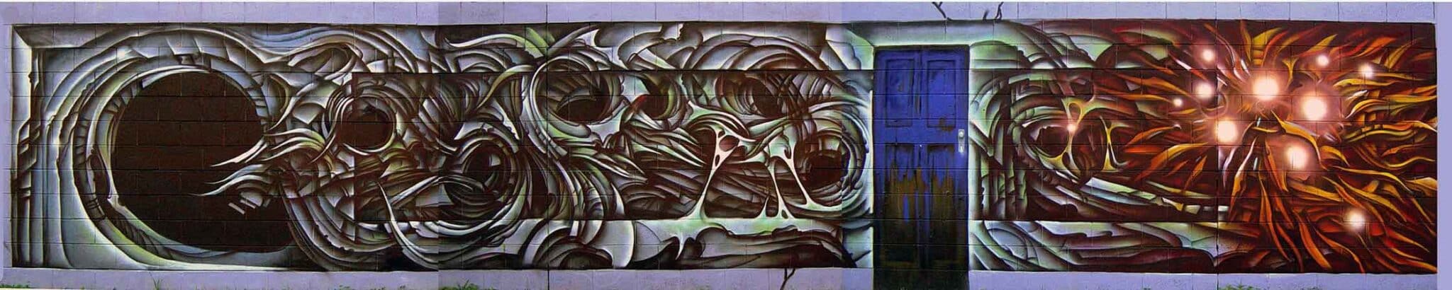 Gipse bio tech graffiti